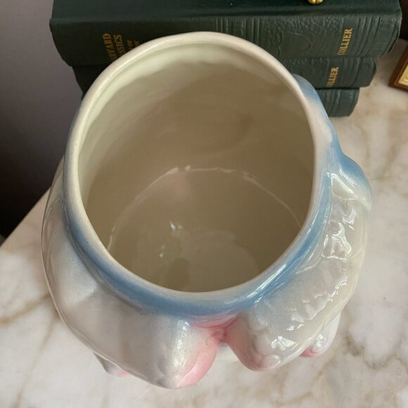 RARE Vintage 50s Baby Cute Elephant Cookie Jar Canister Disney Dumbo Era - Picture 8 of 10